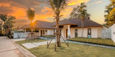 Elegant 3-Bedroom Pool Villa with Tropical Charm
