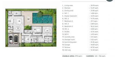 Luxury 3 Bedrooms Villa With Swimming Pool - Premium Finishes