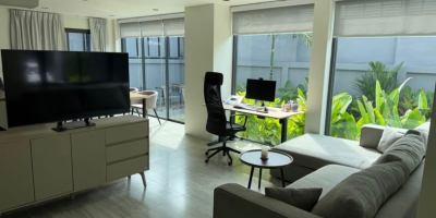 Modern Newly Renovated 2 Bedrooms Corner Townhouse with Private Garden – Prime Layan Location